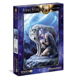 Clementoni - Anne Stokes Collection - Protector - Védelmező - 1000 db-os puzzle (CLE39465)