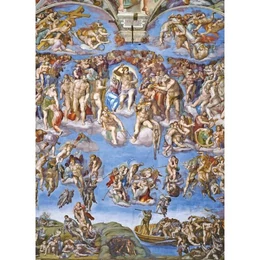 Clementoni - Michelangelo: Végítélet - 1000 db-os puzzle (CLE39497)