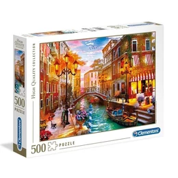 Clementoni - Naplemente Velencében - 500 db-os puzzle (CLE35063)