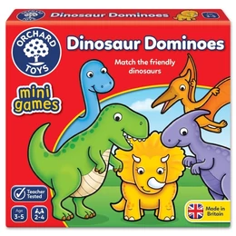 ORCHARD TOYS - Dínódominó - Palincs Játék