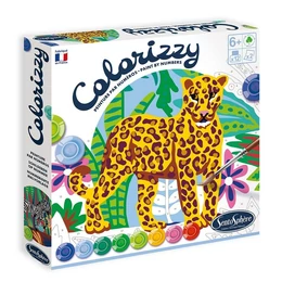 Sentosphere - Colorizzy számos kifestő - leopárd és zebra