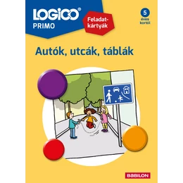 LOGICO - Primo feladatkártyák - Autók, utcák, táblák