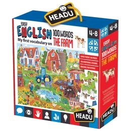 HEADU - Könnyen angolul - Farm - idegen nyelvi fejlesztő puzzle