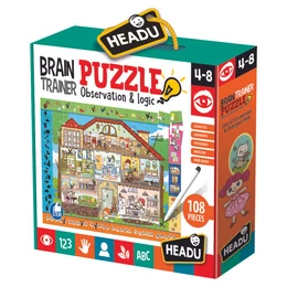 HEADU - Háztartás - logikai megfigyelő puzzle