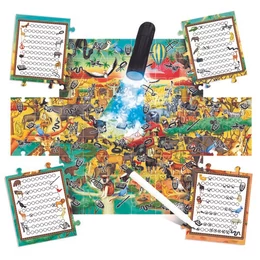 HEADU - Fedezd fel a Szafarit mágikus lámpával - megfigyelő puzzle