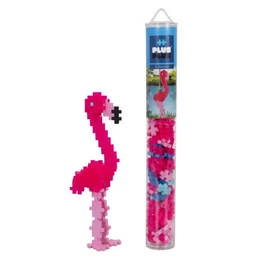 Plus Plus: Flamingó hengerben, 100 db-os