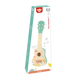 Fából készült ukulele