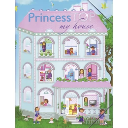 Princess TOP - My House (blue) - matricásfüzet