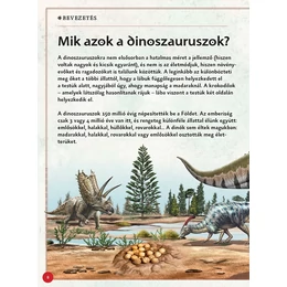 Varázslatos útmutató a dinoszauruszokhoz - ismeretterjesztő könyv - Palincs Játék