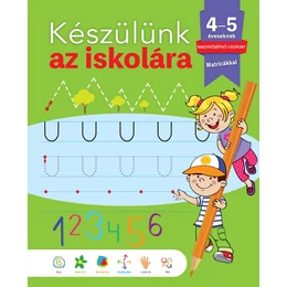 Készülünk az iskolára - foglalkoztató füzet 4-5 éveseknek