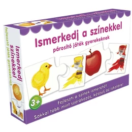 Ismerkedj a színekkel - párosító játék - Palincs Játék