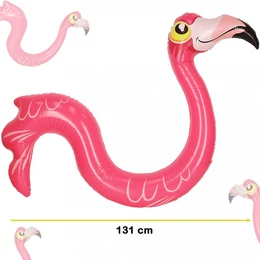 Felfújható flamingó - ráülős, 131 cm