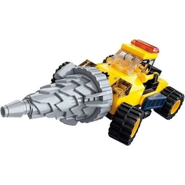 Qman - 6in1 Munkagép robot 01. - Fúrófejes nehéz gép - lego-kompatibilis építőjáték - Palincs Játék 