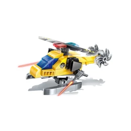 Qman - 8in1 A harci szekér legendája  - Szállító helikopter - lego-kompatibilis építőjáték 