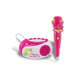 Bontempi erősítő és mikrofon szett - pink