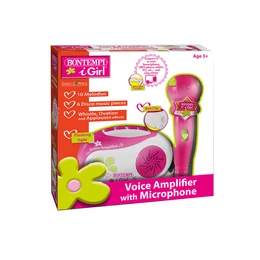 Bontempi erősítő és mikrofon szett - pink