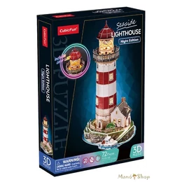 CubicFun - 3D puzzle - világítótorony - exclusive kiadás, LED világítással - Palincs Játék