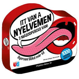 Itt van a nyelvemen