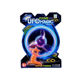 Flying Top Magic világító ufo kilövő - ügyességi játék