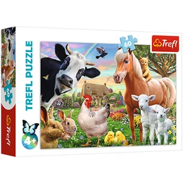 Trefl - Egy vidám farm - puzzle - 60 db-os