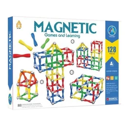 Magnetic - 128 db-os, mágneses építőjáték