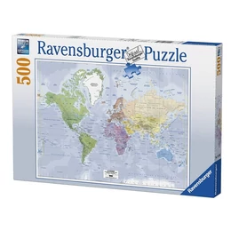 Ravensburger - Világtérkép - 500 db-os puzzle