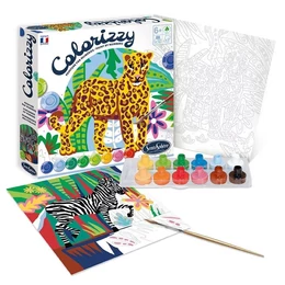 Sentosphere - Colorizzy számos kifestő - leopárd és zebra