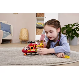 Dickie - Mentő Helicopter - 36cm - hangot és fényt adó, nyitható ajtók és csomagtér