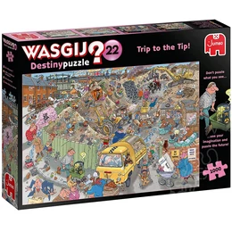 Jumbo Wasgij -  Szeméttelepi túra puzzle - 1000 db