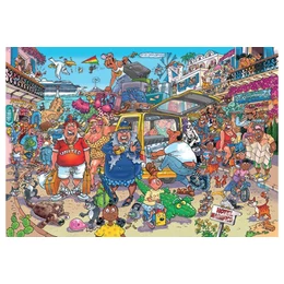 Jumbo Wasgij - Vakáció puzzle - 1000 db