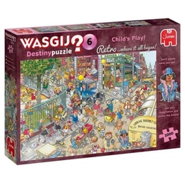 Jumbo Wasgij - Gyerekjáték puzzle - 1000 db