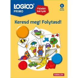 LOGICO - Primo feladatkártyák - Keresd meg! Folytasd!