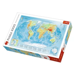 Trefl - Világtérkép - 1000 db-os puzzle