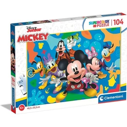 Clementoni - Super Color - Disney Junior - Mickey Mouse 104 db-os puzzle