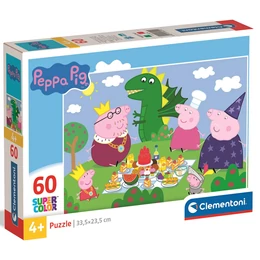 Clementoni - 60 db-os Peppa malac Supercolor puzzle