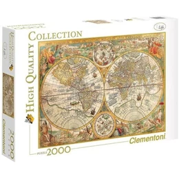 Clementoni - Antik térkép - 2000 db-os puzzle