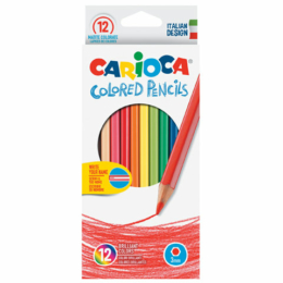 CARIOCA - Színes ceruza készlet - 12 db-os