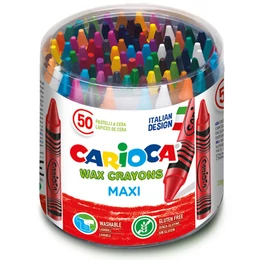 CARIOCA - Jumbo zsírkréta MAXI készlet - 50 db-os