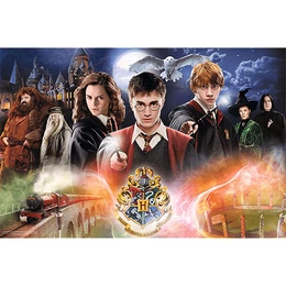 Trefl - Wizarding World - Titokzatos Harry Potter puzzle - 300 db-os