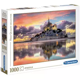 Clementoni - Le Mont Saint-Michel, Farnciaország- 1000 db-os puzzle