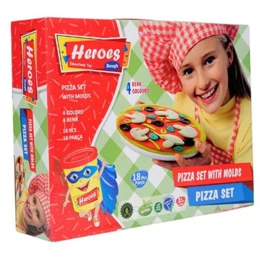 Play-Dough Heroes - pizzakészítő gyurmaszett