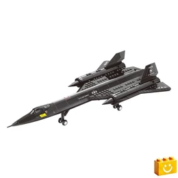 WANGE® 4005 - SR-71 Blackbird felderítő repülőgép építőjáték - 100% kompatibilis minden más kedvelt márkával