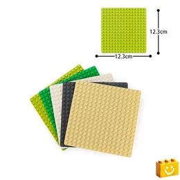 WANGE® 8802 | építőjáték alaplap - 100% kompatibilis minden más kedvelt márkával | 16x16 bütyök - Több színben - fehér