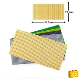 WANGE® 8803 | építőjáték alaplap - 100% kompatibilis minden más kedvelt márkával | 24x48 bütyök  - Több színben - fehér