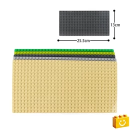 WANGE® 8805 | építőjáték alaplap - 100% kompatibilis minden más kedvelt márkával | 16x32 bütyök - Több színben - sötétzöld