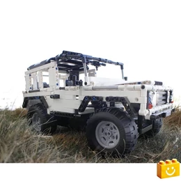 CaDA® C51004W - Távirányítós Off-road terepjáró - 100% technic-kompatibilis építőjáték