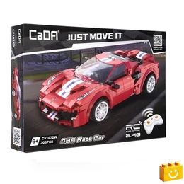 CaDA® C51072W - Távirányítós 488 Supercar építőjáték - 100% kompatibilis minden más kedvelt márkával