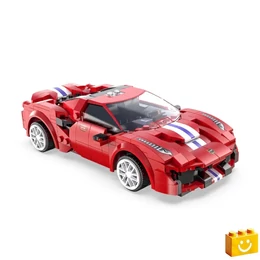 CaDA® C51072W - Távirányítós 488 Supercar építőjáték - 100% kompatibilis minden más kedvelt márkával
