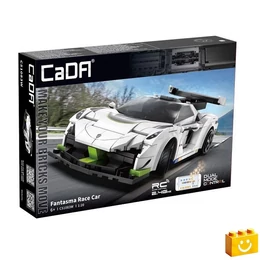CaDA® C51083W - Távirányítós Fantasma versenyautó - 100% technic-kompatibilis építőjáték