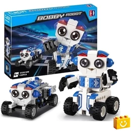 CaDA® C52018W - Bobby Robot építőjáték - 100% kompatibilis minden más kedvelt márkával